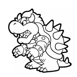 Perfect Mario Brothers Coloring Pages Free Printable