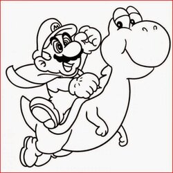Eminent Coloring Pages Mario Free And Printable Anyway Present Hope Enjoy Them