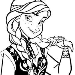 Admirable Free Printable Frozen Coloring Pages For Kids Best