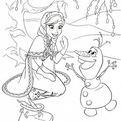 Free Frozen Colouring Pages Printable Coloring Activity Olaf Anna Plus Print Disney Sheets Book Color Kids