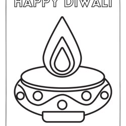 Brilliant Free Printable Diwali Colouring Pages For Kids Adults