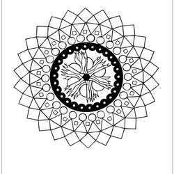 Legit Mandala Of The Four Elements Coloring Page Free Printable Pages Color
