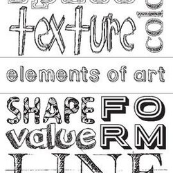 Perfect Elements Of Art Coloring Book Posters And Worksheets For Visual Arts