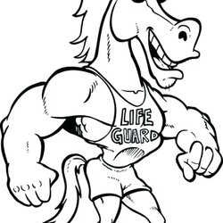 Champion Silly Coloring Page At Free Download Funny Pages Horse Printable Kids Color Colouring Print Turkey