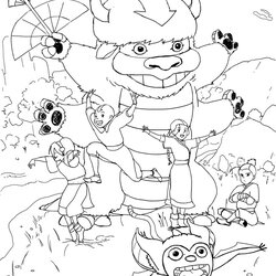 Sterling Studio Coloring Pages At Free Printable Avatar Last Color Air Print