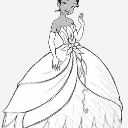 Excellent Free Printable Coloring Page Princess And The Frog Pages Beautiful