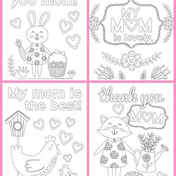 Legit Day Coloring Pages Free Happiness Is Homemade Mother Mothers Card Sheets Mom Cute Printable Kids These