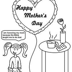 Spiffing Free Printable Mothers Day Coloring Pages For Kids Mother Christian Children Happy Bible Verse
