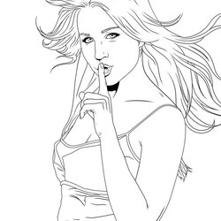 Cool Coloring Pages For Teenage Girls At Free Girl Teen Print Realistic Teenagers Teens Teenager Drawing