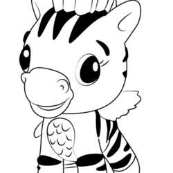 Excellent Coloring Pages Best For Kids Zebra Printable Sheets Para Cute Colouring Step Draw Penguin Drawing