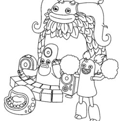 Legit Top My Singing Monsters Coloring Pages