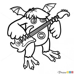 Cool My Singing Monsters Coloring Pages