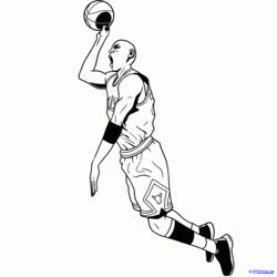 Very Good Coloring Pages For Michael Jordan Home Dunk Dunking