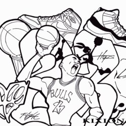 Wonderful First Paper Free Michael Jordan Logo Coloring Page Home Pages
