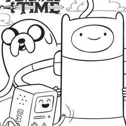 Fantastic Adventure Time Coloring Pages Best For Kids Finn Print Printable Jake Advent Colouring Color