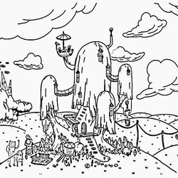 Champion Cartoons Free Printable Coloring Pages Adventure Time Downloads