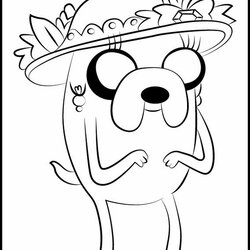 Printable Coloring Pages For Kids Adventure Time