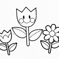 Spiffing Preschool Spring Coloring Pages Home Popular
