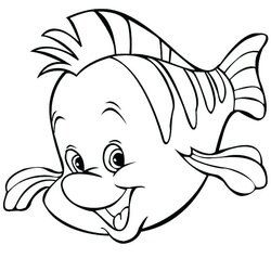 Marvelous Cute Mermaid Coloring Pages At Free Printable Little Color