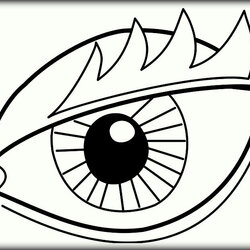 Superb Eye Coloring Page Free Download On Eyes London Pages Eyeball Printable Drawing Color Snake Funny