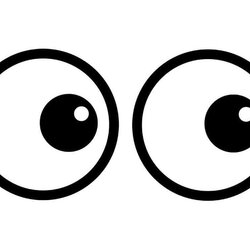 Splendid Cartoon Eyes Coloring Page Free Printable Pages For Kids