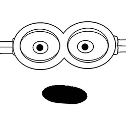 The Highest Quality Eye Coloring Page Free Download On Minion Pages Color Printable Minions Print