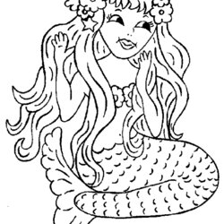Smashing Free Printable Mermaid Coloring Pages For Kids