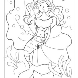 The Highest Standard Mermaid Colouring Page Mermaids Activity Print Become Member Log Village Explore