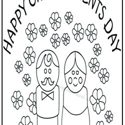 Grandparents Day Coloring Pages Free At Download Happy Grouch Oscar Color Print Drawing