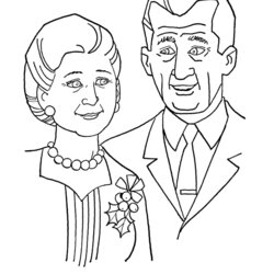 Eminent Grandparents Day Coloring Pages Best For Kids Grandmother Grandpa Grandma Sheets Colouring