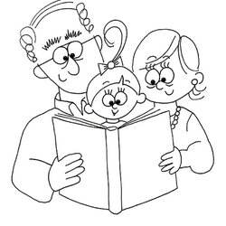 Legit Grandparents Pages Coloring Grandfather Top Day For Your Little Ones