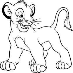 Splendid Lion Coloring Pages Printable Kids For