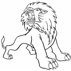 Superlative Free Printable Lion Coloring Pages For Kids Roaring Real