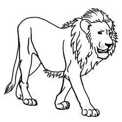 Spiffing Free Printable Lion Coloring Pages For Kids To Print