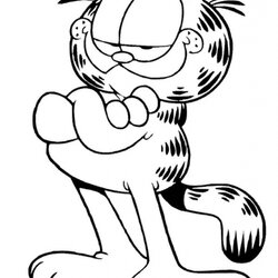 Spiffing Get This Easy Printable Garfield Coloring Pages For Children Kids Drawing Lasagna Cartoon Print