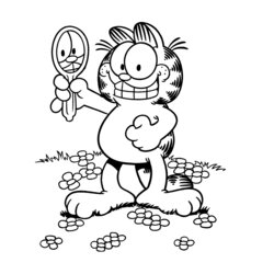 Wizard Garfield Coloring Pages Books Free And Printable Page
