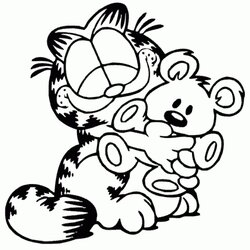 The Highest Standard Get This Garfield Coloring Pages Printable For Kids Print