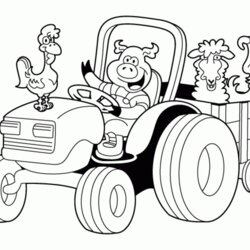 The Highest Standard Printable Coloring Pages Tractors