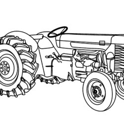 Superb Tractor Coloring Pages Print Tractors Free Printable Sheets