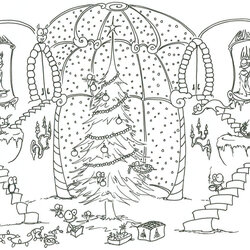 Superior Christmas Coloring Pages For Adults Best Kids Tree