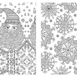 Best Christmas Coloring Pages For Kids Adults Advanced Adult Awesome Printable Xmas Ages Popular