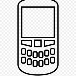 Eminent Cell Phone Coloring Pages Page Mobile Telephone Cellphone