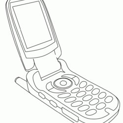 Worthy Cell Phone Coloring Book To Print And Online
