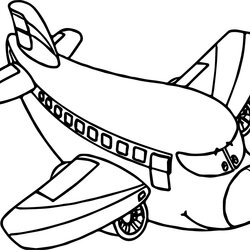 Worthy Airplane Coloring Pages Printable Activities Plane Airplanes Gratis Template
