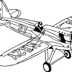 Marvelous Airplane Coloring Pages For Kids Home Printable Aircraft Drawing Print Airplanes Plane Color Sheets