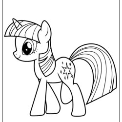 Outstanding My Little Pony Coloring Pages Twilight Sparkle Home Sparkles Hasbro