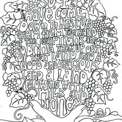 Brilliant Christian Adult Coloring Pages At Free Download