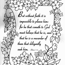 Exceptional Religious Quotes Coloring Pages Adult Bible Verse Christian Sympathy Printable Testament Verses