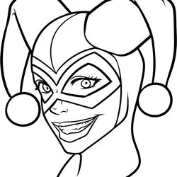 Outstanding Harley Quinn Coloring Pages Best For Kids Color