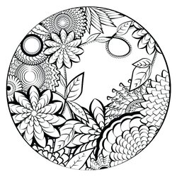 Exceptional Easy Printable Coloring Pages For Adults